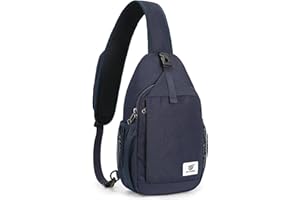 SKYSPER Sling Bag Anti-Theft RFID Crossbody Bag Travel Cross Body Backpack Shoulder Hiking Sling Daypack
