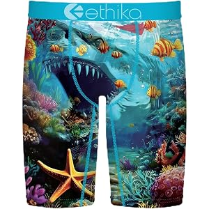 Ethika Boy's Staple Boxer Brief, 4-Way Stretch with Signature Waistband