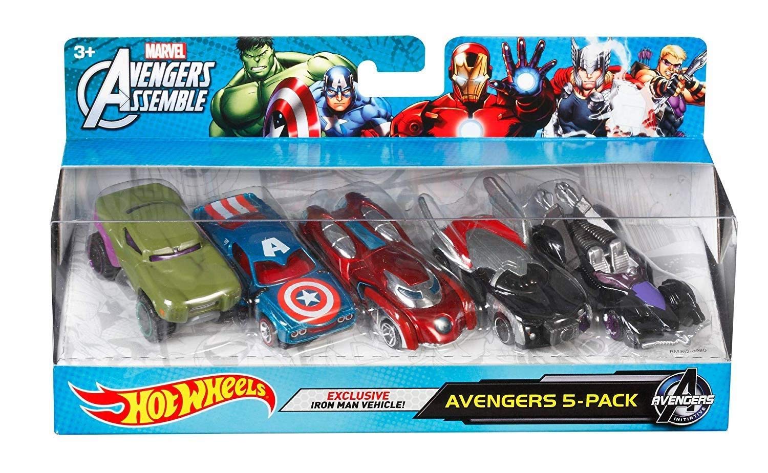 Mua Hot Wheels Marvel Avengers Assemble Avengers 5-Pack [Amazon Exclusive]  trên Amazon Mỹ chính hãng 2025 | Fado