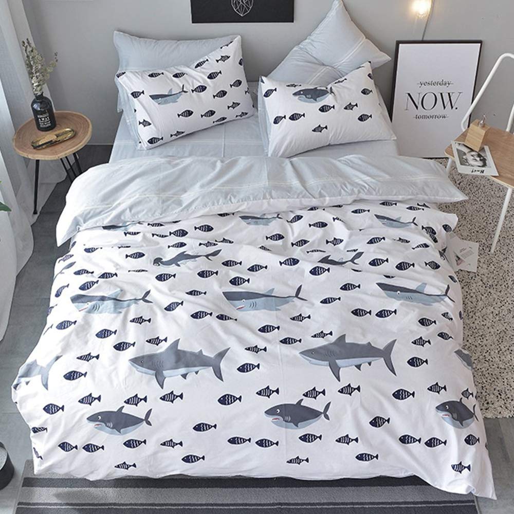 shark comforter twin