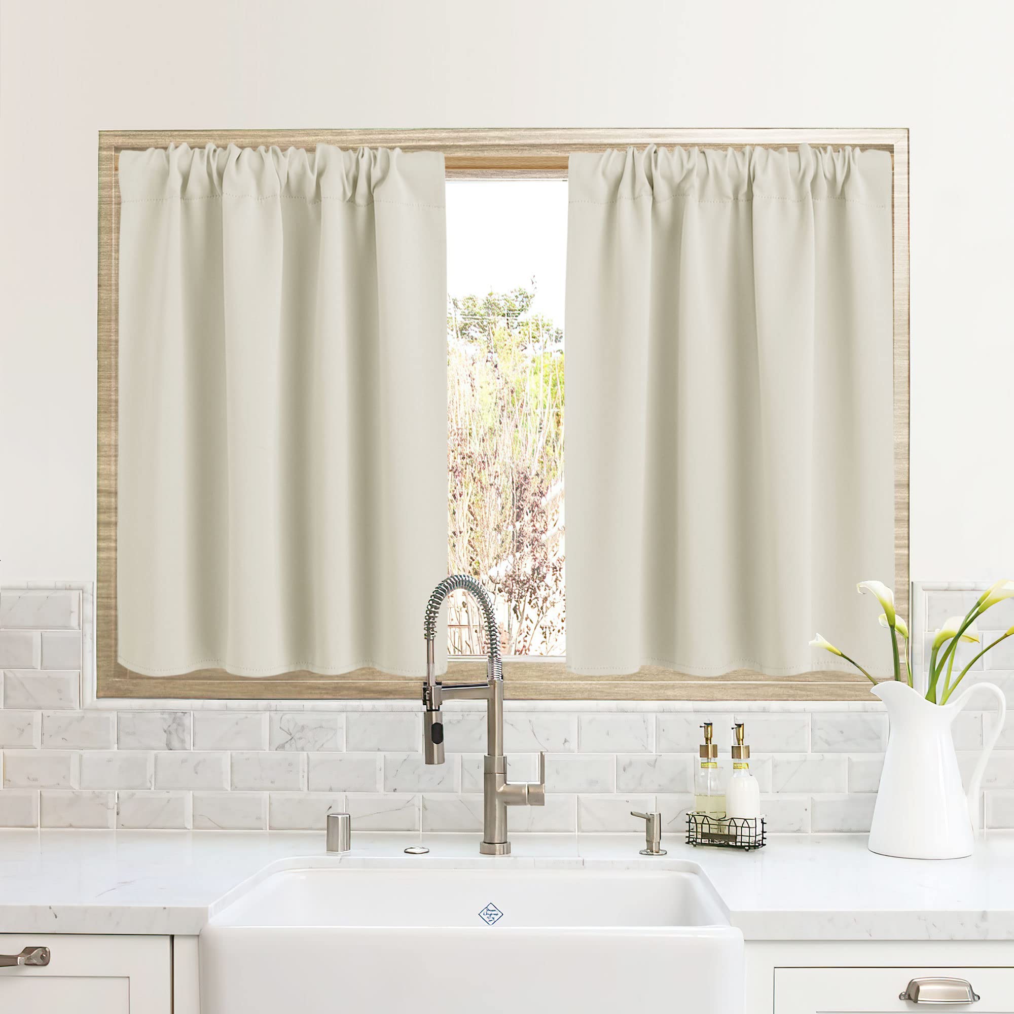 Small Rv Curtains RYB HOME RV Camper Door Window Curtains -Blackout Privacy Curtains ...