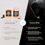 Aromafume Nag Champa Incense Bricks & Tree of Life Burner Set view 7