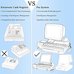 ZHONGJI Point of Sale 15'' Touch Screen Cash