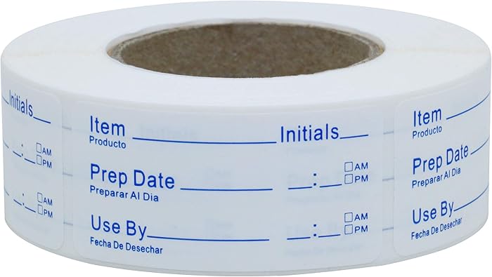 Top 9 Food Service Lables