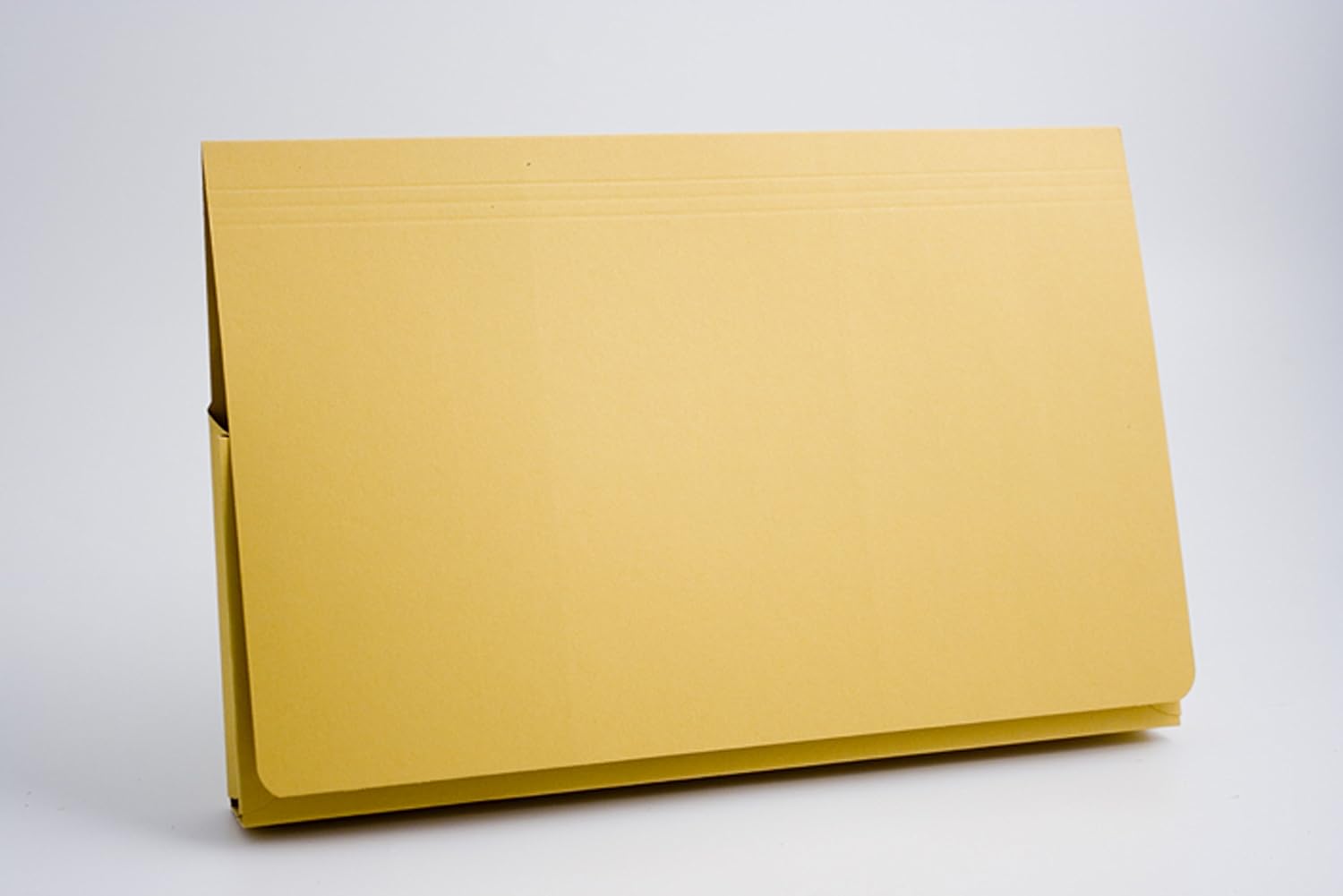 Exacompta, Ref PW3-YLWZ, Guildhall, Pocket Wallet, 14x10" / 35 x 24.2cm, 315gsm Premium Quality Heavyweight Manilla