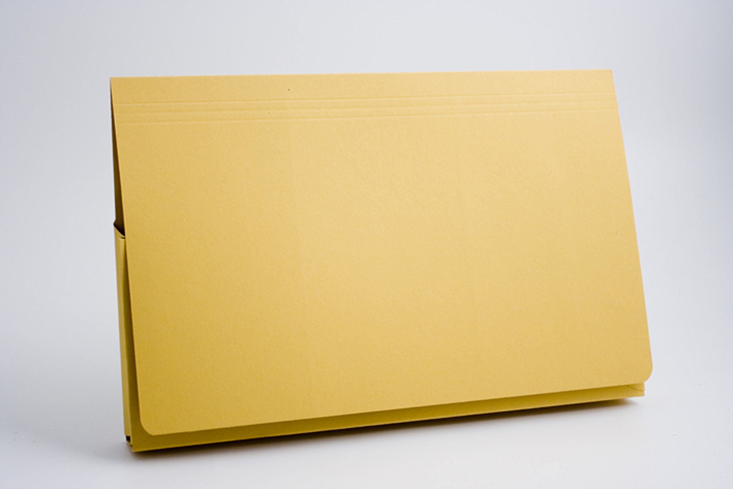 Exacompta PW2-YLWZ Guildhall Full Flap Pocket Wallet - Yellow