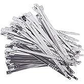 ZFYOUNG 100 Metal Truck Shipping Seals - Trailer and Container Security Seals, Tamper Evident, Steel, Numbered Sequentially (100 Pack)