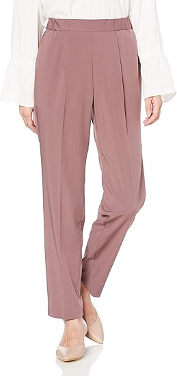 Amazon エヌナチュラルビューティーベーシック カジュアルパンツ レディース パープル M ロングパンツ 通販