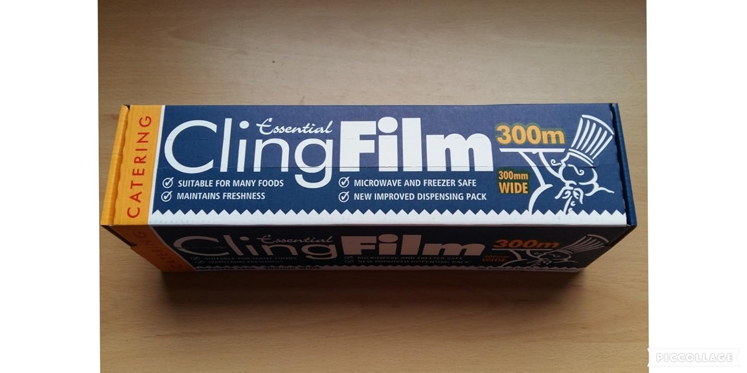 300 mm x 300 m - Catering Film transparente de cocina color ...
