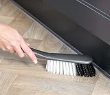 Addis Dustpan and Brush Set Black 22.5 x 31.5 x 11 cm Heavy Duty view 3