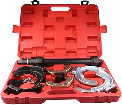 Amazon Com Mostplus Macpherson Strut Spring Compressor Interchangeable Fork Coil Extractor Dump Tool Set Automotive