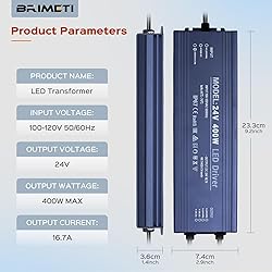 LED Driver 24V, BRIMETI LED Power Supply 400W