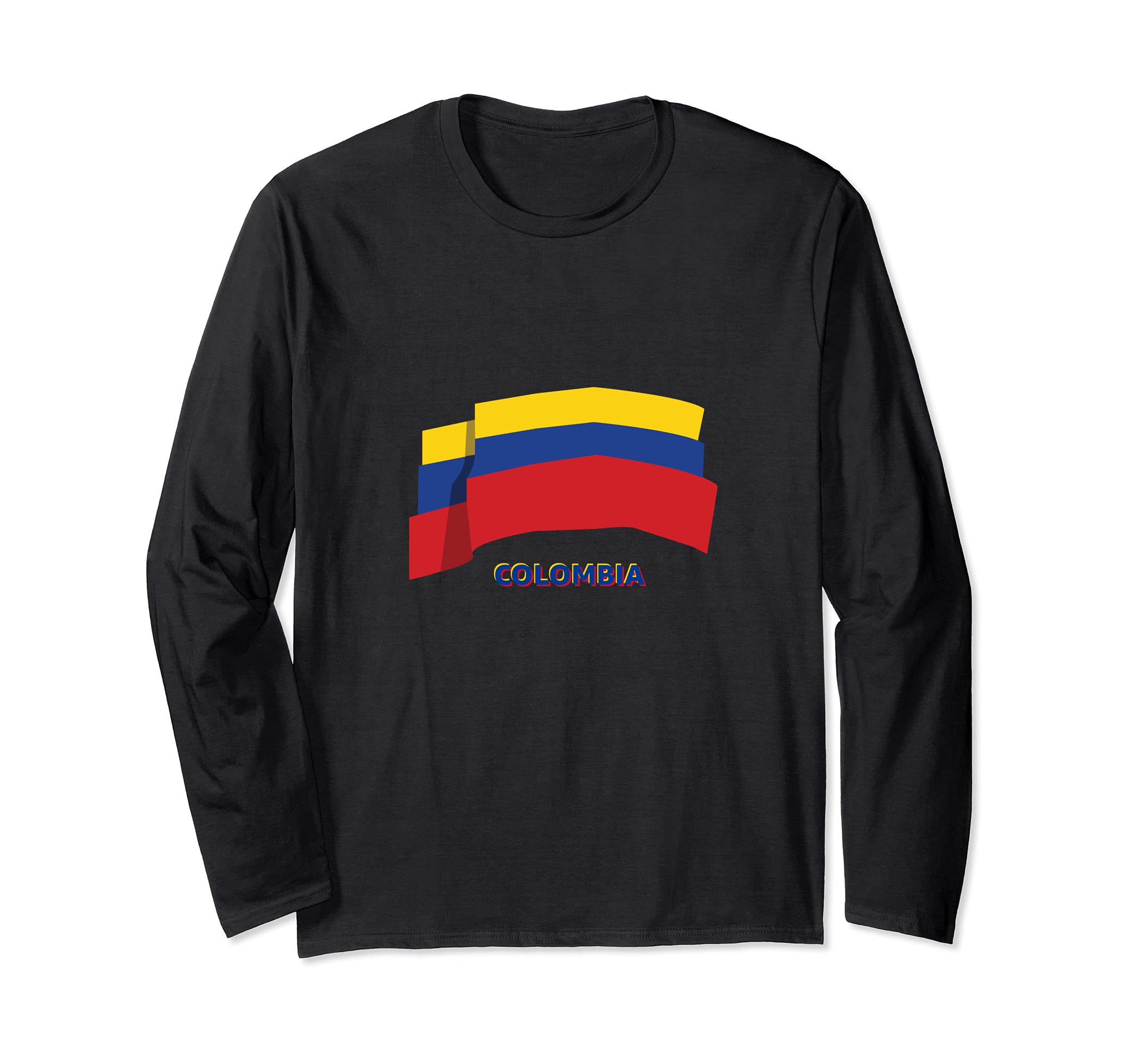 Flag Colombia Long Sleeve T-Shirt