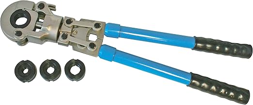 Mallette Complete Avec Pince A Sertir Manuelle Hydraulique Pour Raccords Per Et Multicouche Diametres 12 A 26mm Et De Profil H Amazon Fr Bricolage
