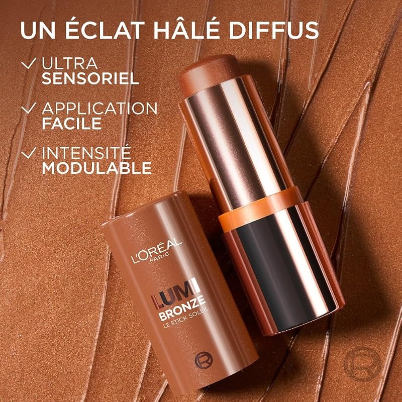 L'Oréal Paris Lumi Bronze Stick Bronzant Teint Hâlé 100 Sunkissed Rose