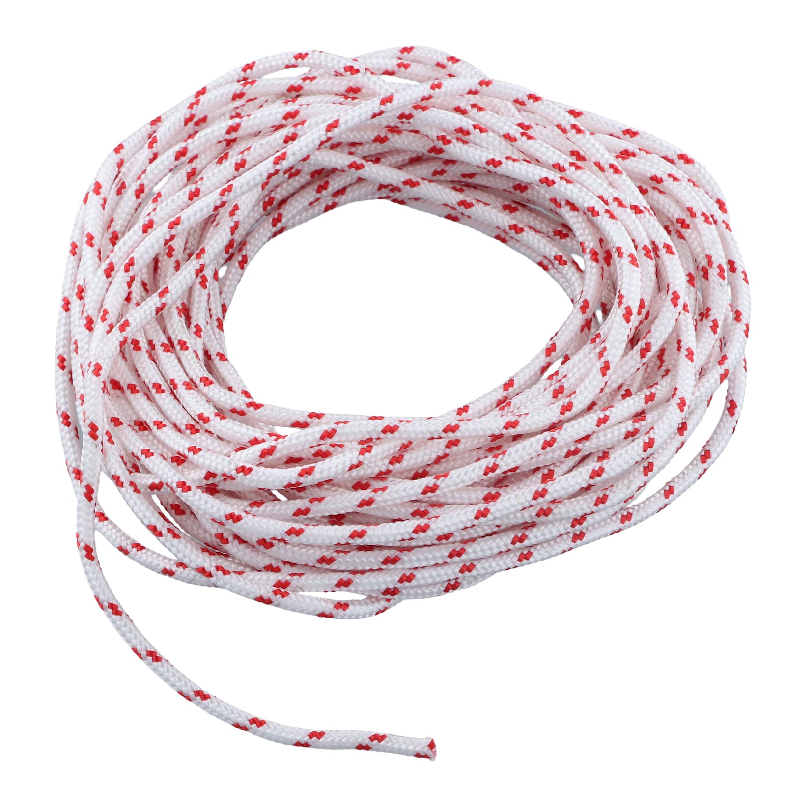 Rundago Lawnmower Pull Cord, 10 Meters 4.0mm Recoil Pull Cord, Replacement Starter Rope for Chainsaw Lawn Mower Trimmer