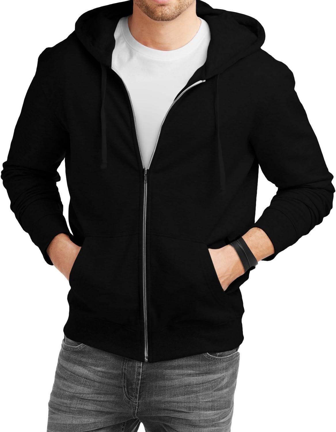 fanideaz Men's Cotton Hooded Sweatshirt with Zip