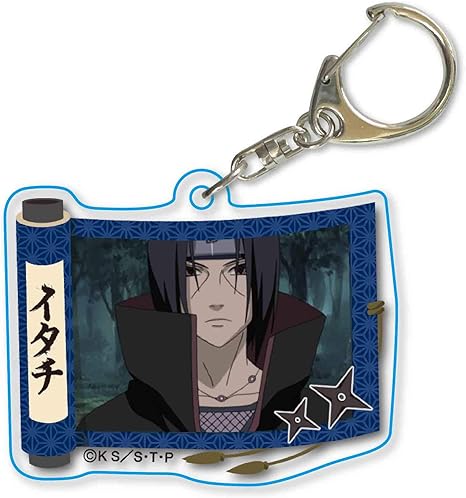 Amazon Naruto ナルト 疾風伝 うちはイタチ 巻物 アクリルキーホルダー アニメ 萌えグッズ 通販