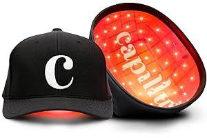 Capillus ONE Mobile Laser Therapy Cap for Hair Regrowth, With 112 Red Light Lasers for Laser Hair Growth, Red Light Hair Growth Hat