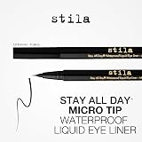 Stila All Day Waterproof Liquid Eye Liner Micro Tip 0.02 oz — Black view 2
