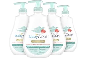 Baby Dove Sensitive Moisture Wash 384ml, pack of 4