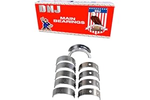 DNJ MB348.10 Oversize Main Bearings for 2013-2015 / Buick, Cadillac, Chevrolet, GMC/ATS, Canyon, Colorado, CTS, Impala, Malibu, Regal / 2.0L, 2.5L / DOHC / 16V / LCV, LKW, LTG/VIN A, VIN L, VIN X