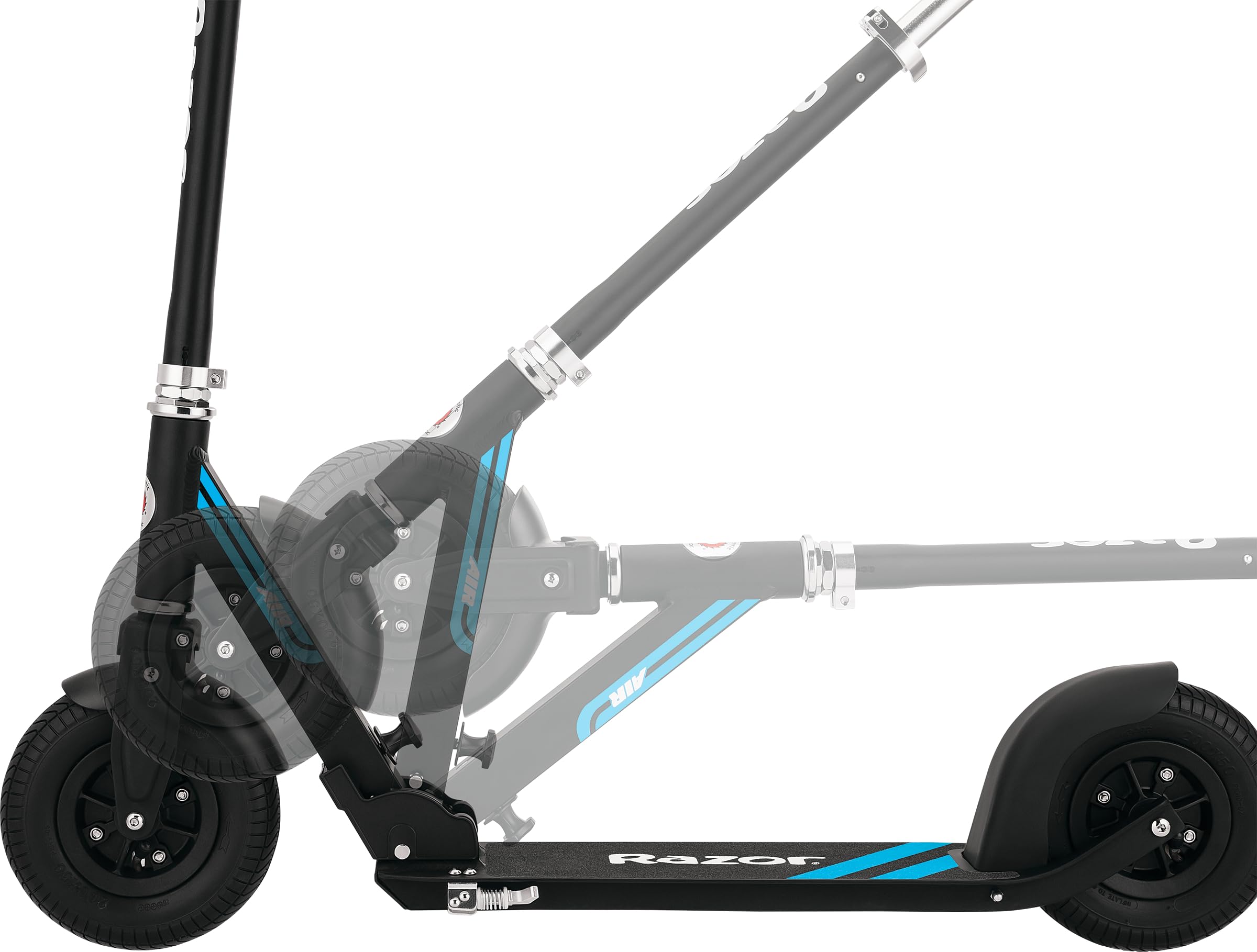 Razor A5 Air Kick Scooter for Kids Ages 8+ - Extra-Long Deck, 8