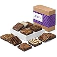 Fairytale Brownies Brownie Dozen Individually Wrapped Gourmet Chocolate Food Gift Basket - 3 Inch Square Full-Size Brownies -