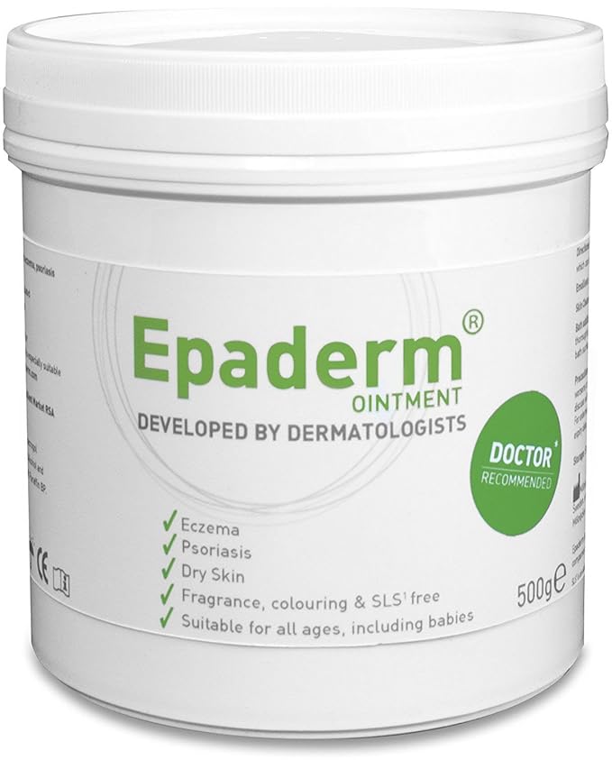 epaderm cream 500g pump