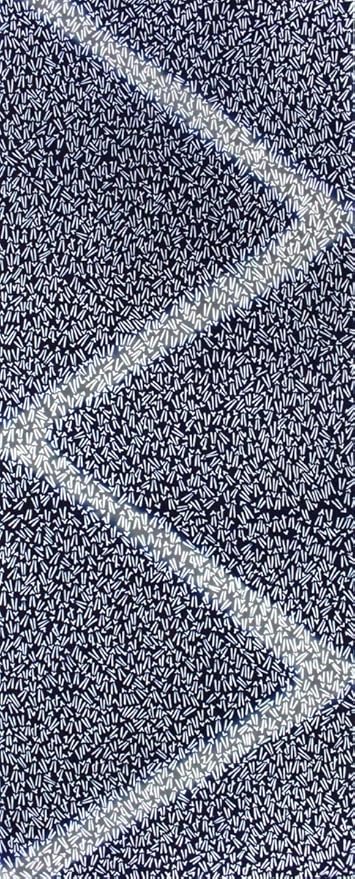 Amazon 山道 松葉 紺 日本民謡 東京本染手拭い 芯 本染め 注染 日本製 手ぬぐい 手拭い 手ぬぐい ホーム キッチン オンライン通販