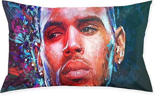 Amazon Com Chris Brown Relaxation Home Decor Polyester Pillow
