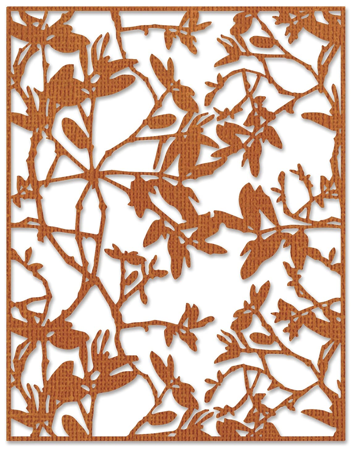 Sizzix Thinlits Die-Leafy Twigs by Tim Holtz, 665436, Multicolor, One Size
