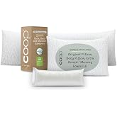 Coop Home Goods Original Adjustable Pillow Queen &amp; The Body Pillow Bundle, Set Includes (1) Queen Loft &amp; (1) Body