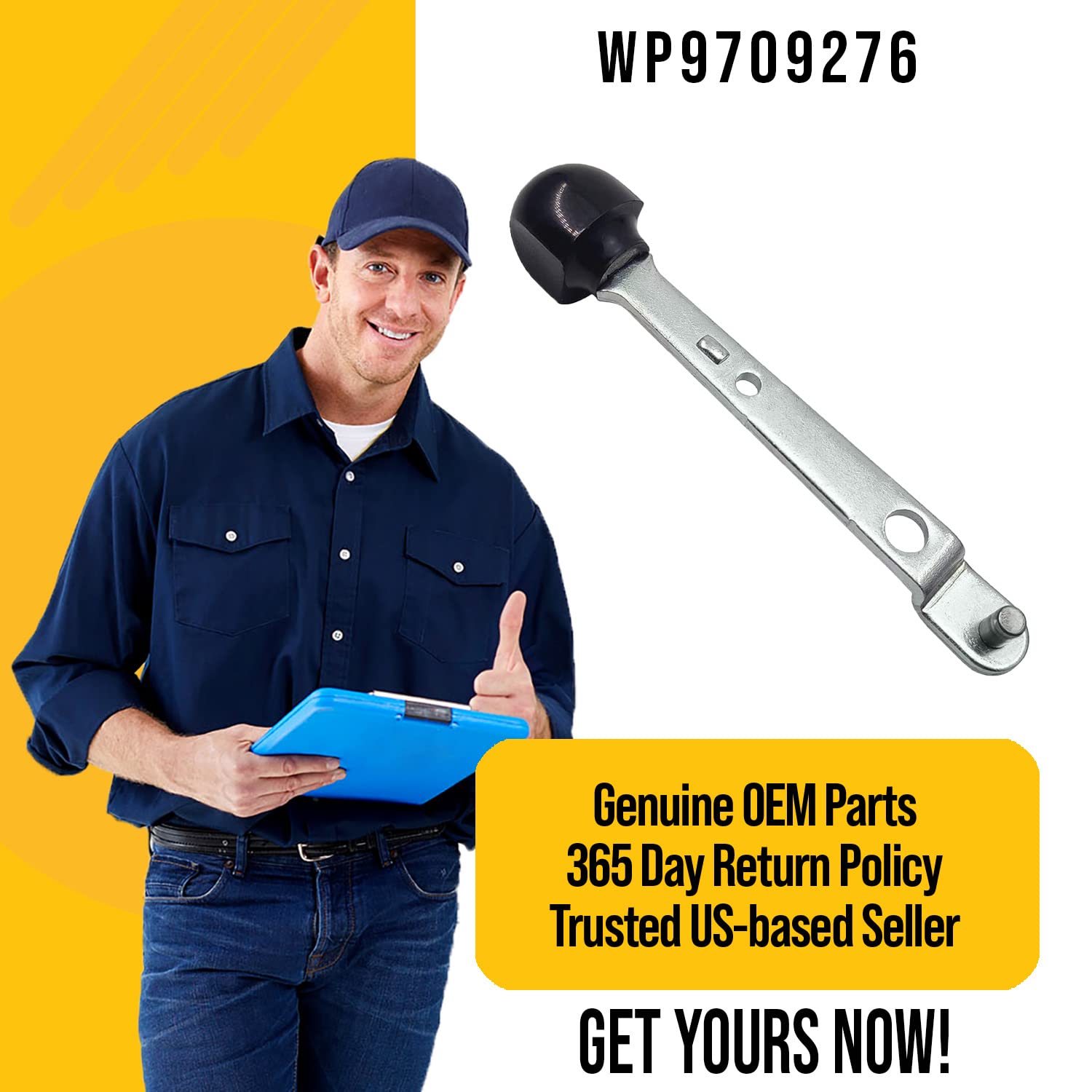 PartsBroz WP9709276 Speed Control Lever - Compatible With Whirlpool KitchenAid Stand Mixer - Replaces AP6013789 9709276 1206276 3184193 PS11747016 Ultra Durable Replacement