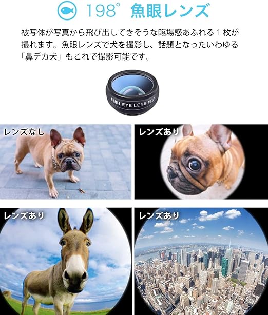 Amazon Actygo 高品質hd12x望遠レンズ付きスマホレンズ4点セット 正規品 セルカレンズ カメラクリップ式 198 魚眼 12x望遠 0 63x広角 15xマクロ Iphone Android多機種対応 コンパクトサイズ ブラック メーカー1年保証 スマートフォン用カメラレンズ 通販