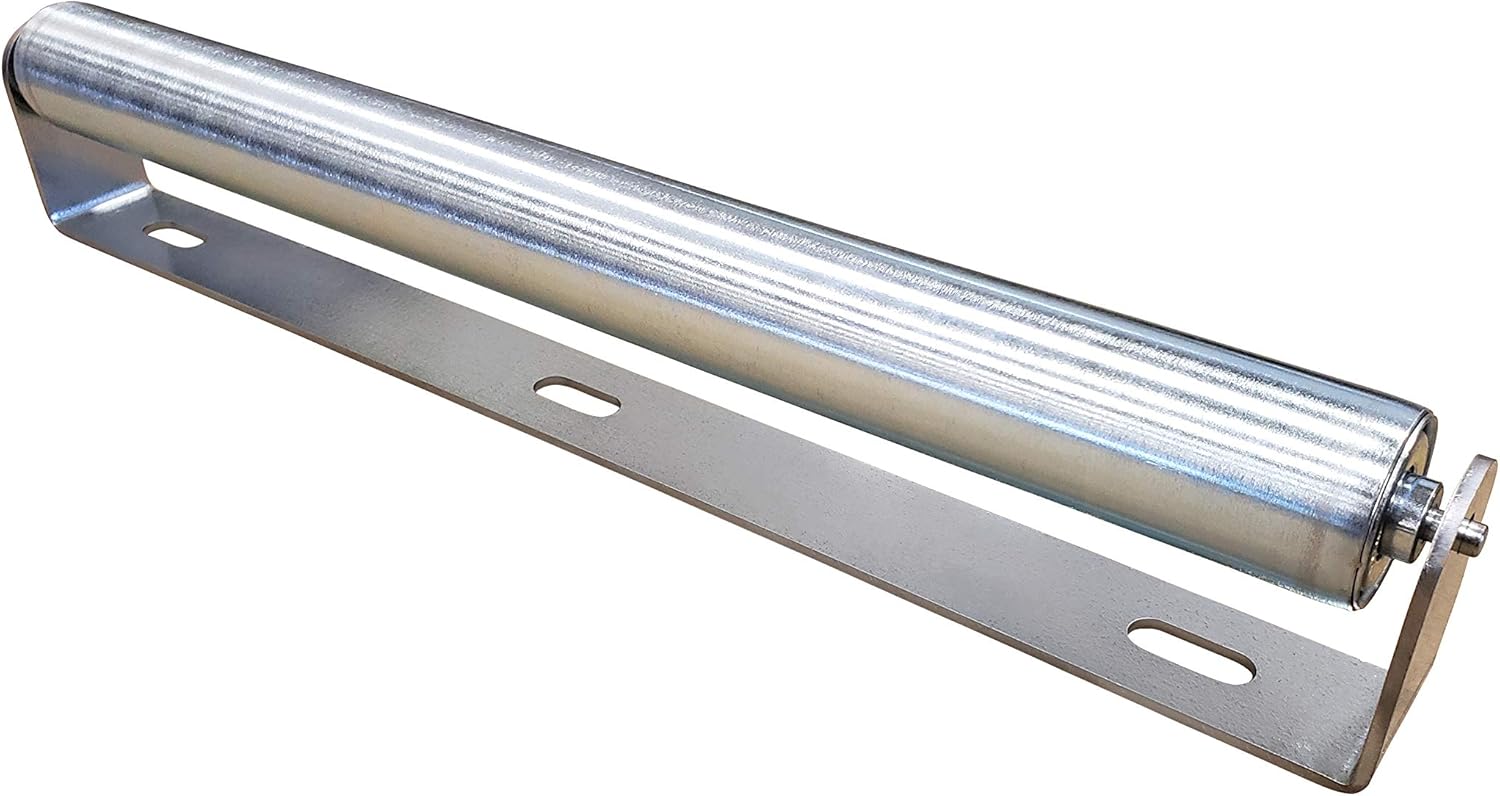 16" Long Roller with Bracket Galvanized Steel 1.5