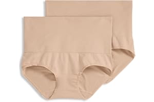 Jockey Women's Shapewear Skimmies Seamfree Tummy Smoothing Brief - 2 Pack