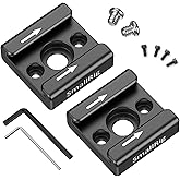 SMALLRIG Cold Shoe Mount Adapter (2pcs Pack) with 1/4"-20 Thread - 2060