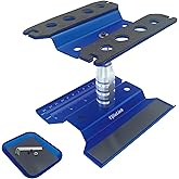 RC Car Work Stand Aluminum Alloy Repair Workstation Bracket with Screw Tray for 1/8 1/10 1/12 1/16 Traxxas Axial Arrma Redcat