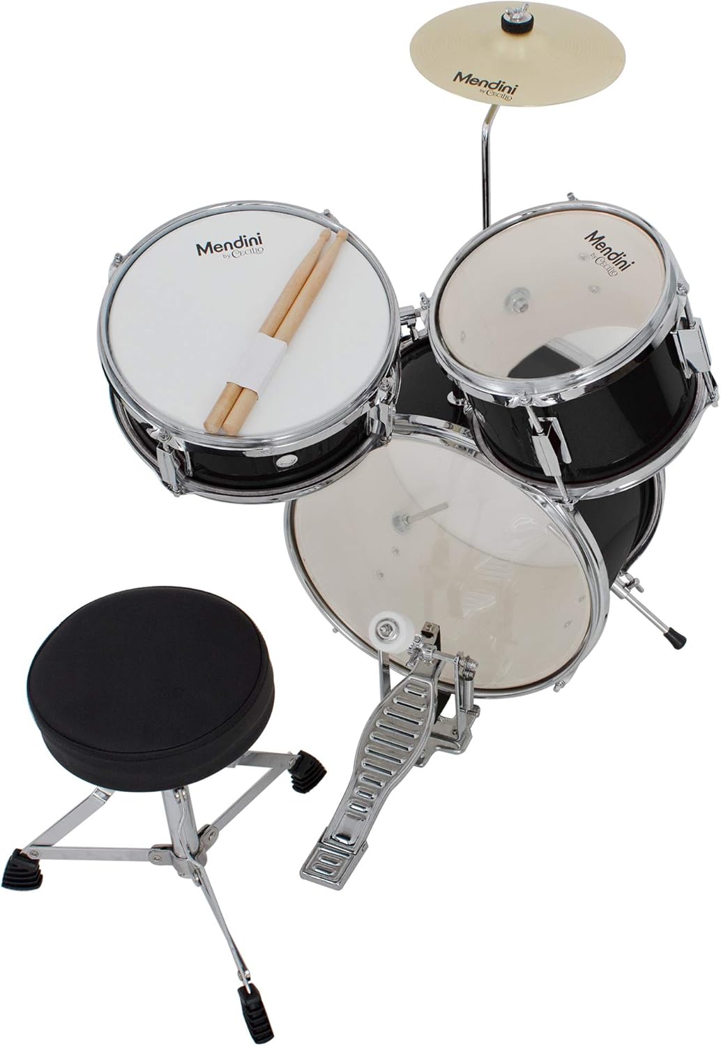 mendini 3 drum set