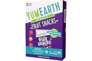 YumEarth Organic Fruit Snacks Box, 0.7 Ounce (Pack of 10)