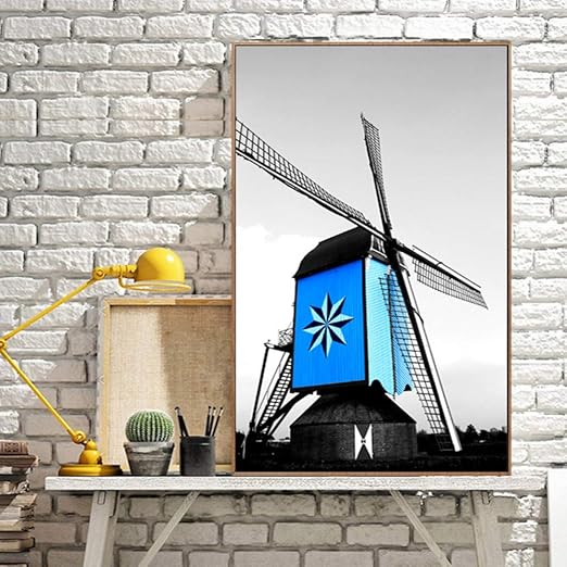 Ebonp Pintura Decoracion Pared Arte Carteles E Impresiones Azules