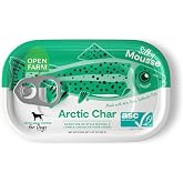 Open Farm Canned Dog Food Topper, Arctic Char Recipe, 4.59oz (12 Pack) | Silky Mousse w.Limited Ingredients for Sensitivities, Responsibly Sourced Icelandic Fish, Grain Free, Human Grade.