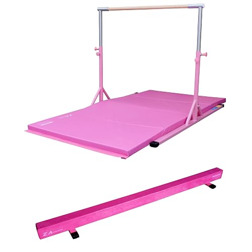 Z Athletic Elite Training Bar, 4ft x 8ft x 2in Gym Mat, and Off Ground ...