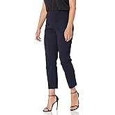 Briggs New York Womens Super Stretch Millennium Slimming Pull-on Ankle Pant