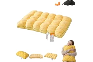 Pineappl Cloud Pillow, Cream Puff Pillow, Pineapple Cloud-Like Pillows,Breathable Cotton Pineapple Pillows,Unique Cream Puff 