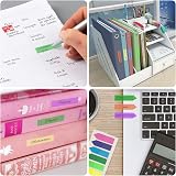 OWLKELA 1600pcs Sticky Tabs 8 Colour Index Flags Translucent Writable view 7