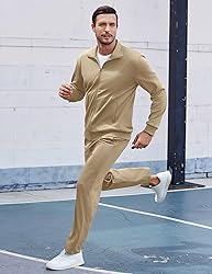 COOFANDY Men's Tracksuits Casual Sweatsuit 2 Piece