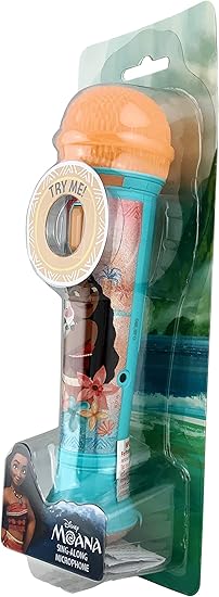 sing along moana doll with microphone