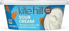 Kite Hill Sour Cream Plant Based, 8 Ounce